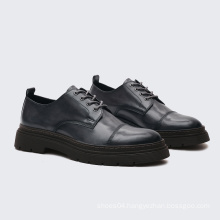 Wholesale Genuine Leather Party Wear Formal Black Shoes For Men